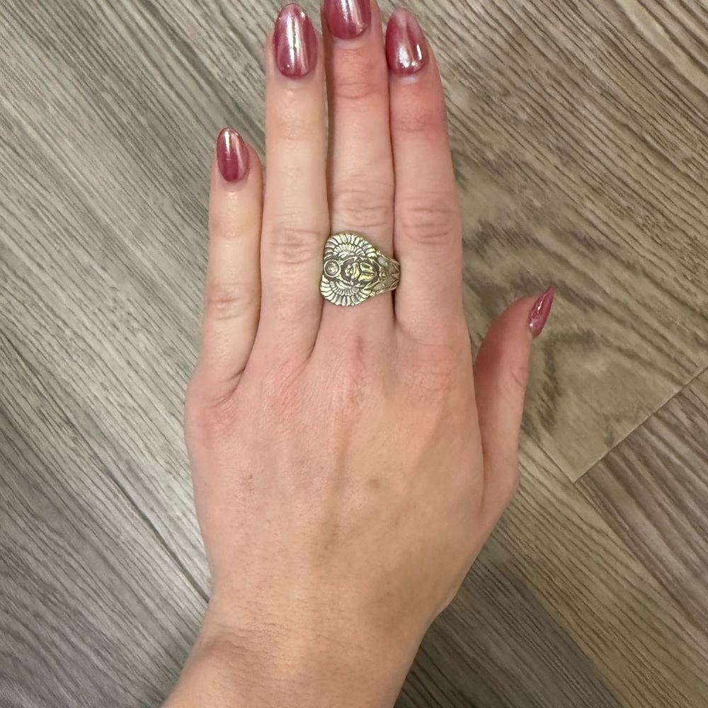 Silver Spoon Ring - image 3